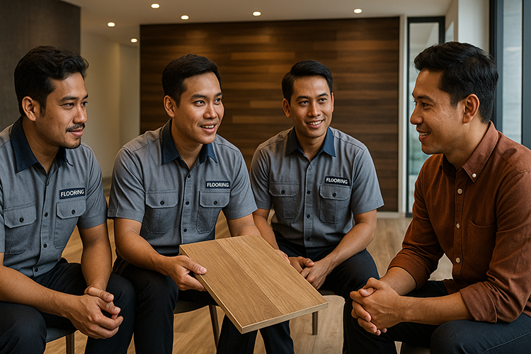 Layanan Profesional Aneka Flooring